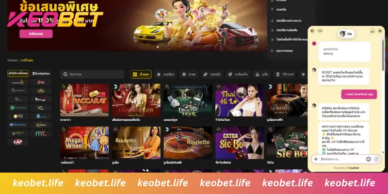 กด Start Chat เพื่อเริ่มสนทนา